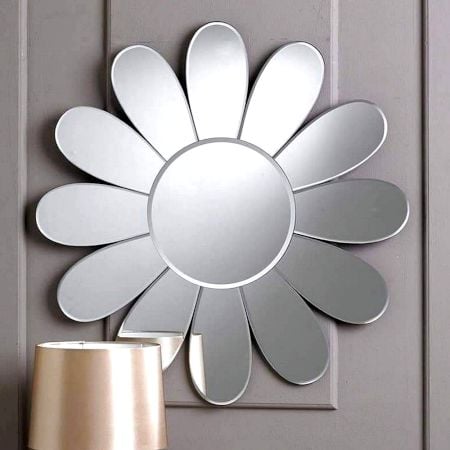 Handmade Petal Bloom Wall Mirror